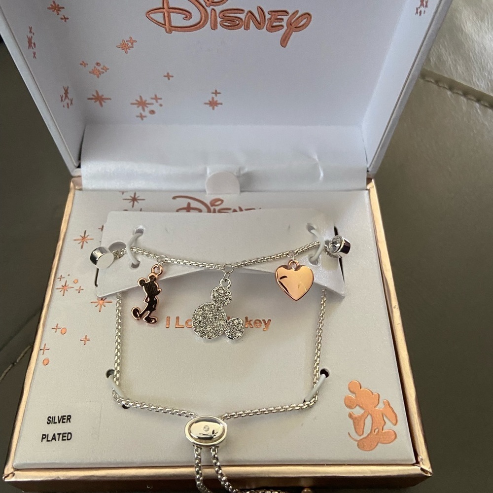 Disney silver plated adjustable bracelet - Picture 7 of 16